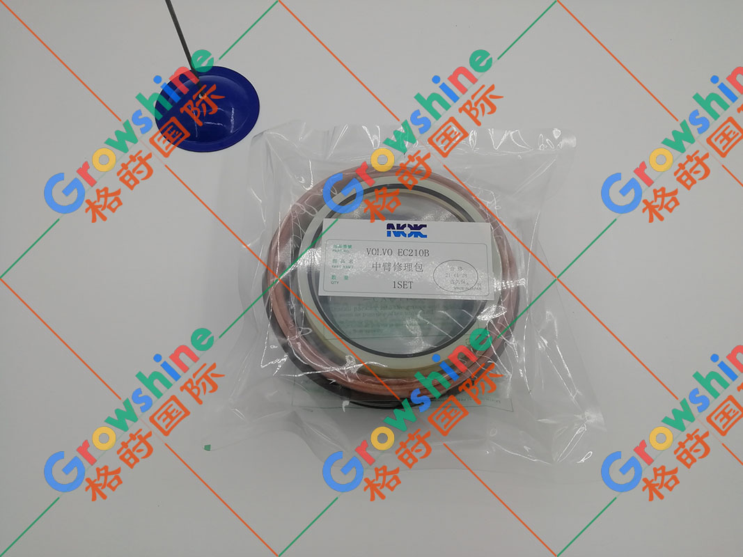 沃尔沃挖掘机EC210B中臂油缸修理包密封圈