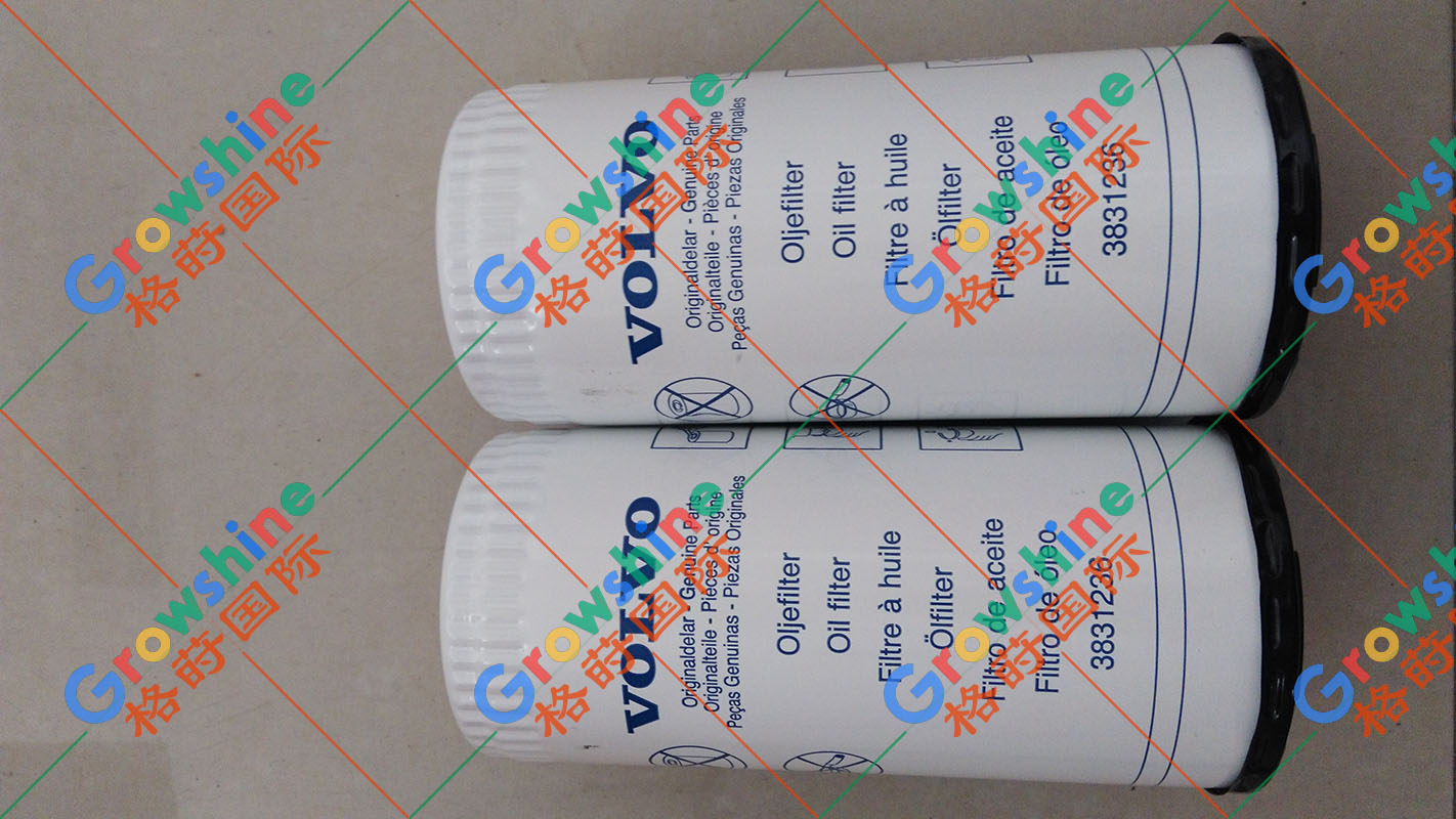 沃尔沃进口滤芯TAD750VE机油滤芯3831236