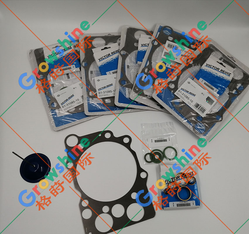 沃尔沃发动机TD122汽缸垫套包270949，61-31085-10