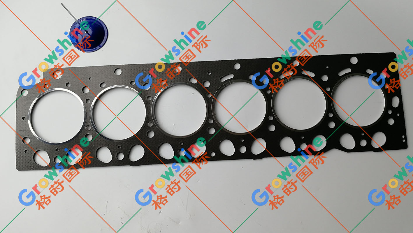 沃尔沃挖掘机EC210B挖机D6D汽缸垫石棉金属加厚