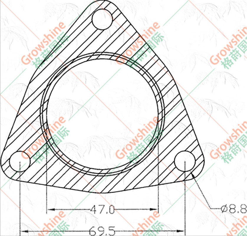 叉车正面吊零件格莳国际供应GARRETT盖瑞特GT15V增压器垫片