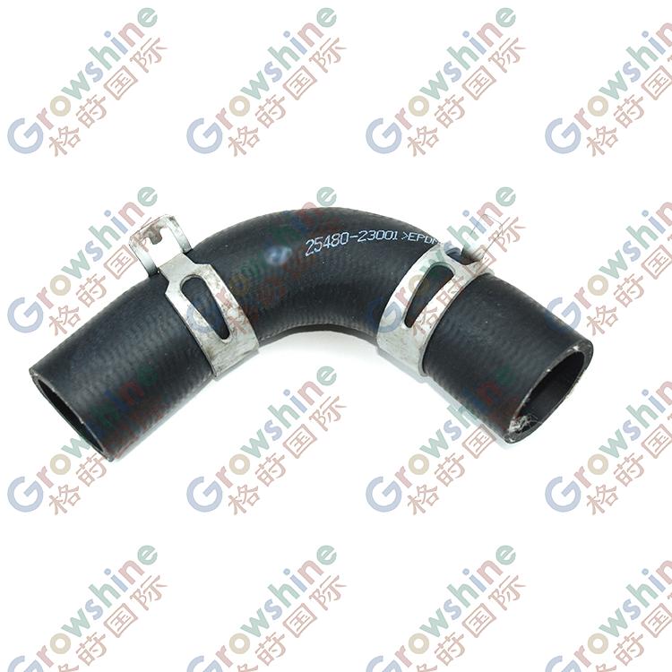 Car Coolant Pipe Hose OEM 25480-23001 for Hyun-dai Elantra Tiburon Soul Spectra Sportage Water Inlet Pipe
