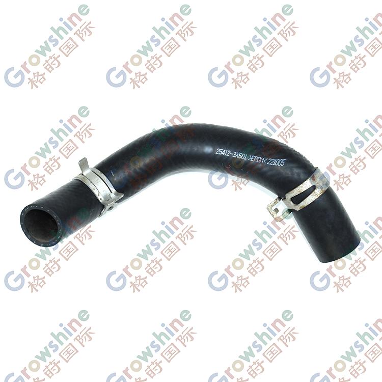 Factory Directly Supply 25412-3X601 Car Ac Cooling Epdm Water Radiator Coolant Hose Pipe for Hyun-dai K-ia