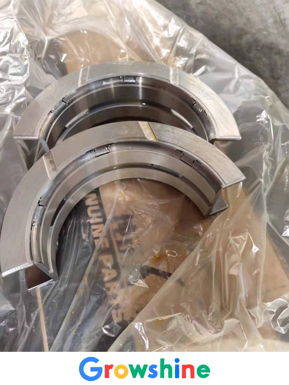 Cummins 6C8.3 main bearing shell Cummins thrust tile Large tile Large tile Superstructure bearing shell set