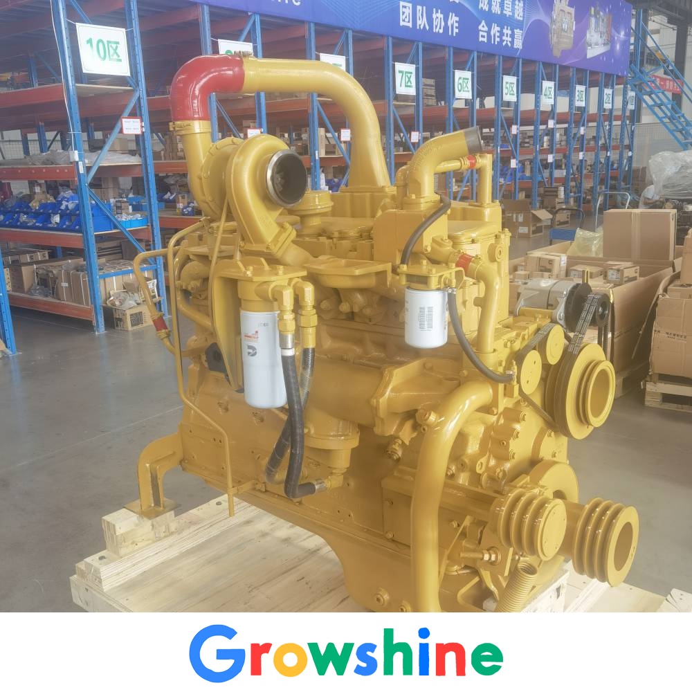 Cummins assembles NT855C280 engine, Shantui assembles SD22 bulldozer engine