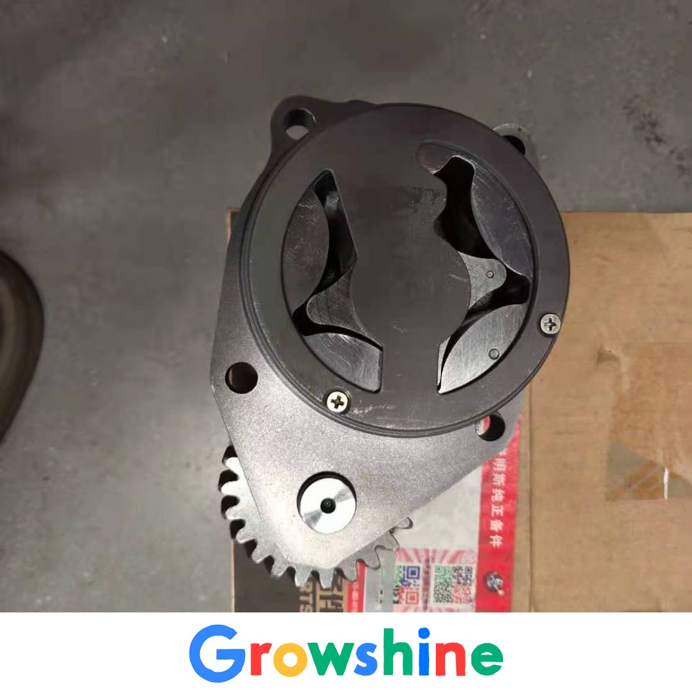 Shandong Lixde SC220 Excavator Oil Pump Cummins Oil Pump Assembly
