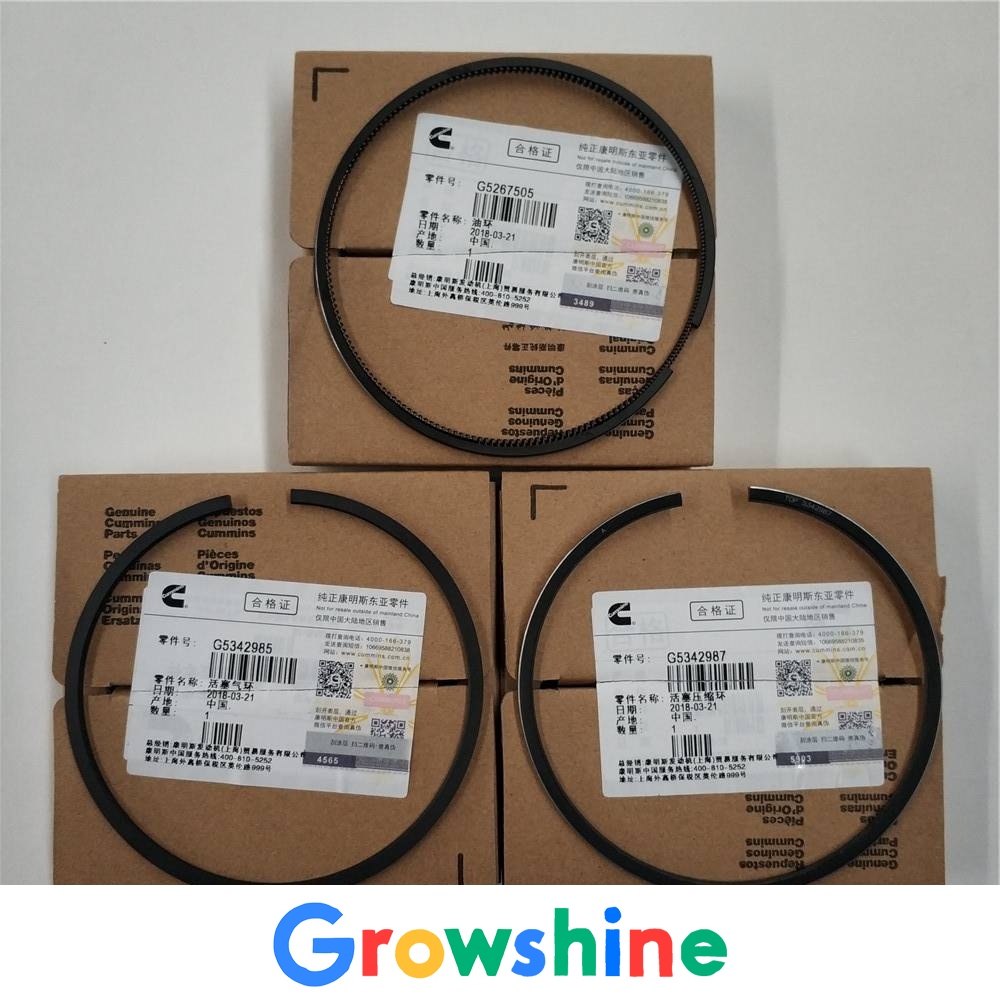 Hyundai 205 Excavator 4-supply Cummins QSB6.7 piston ring