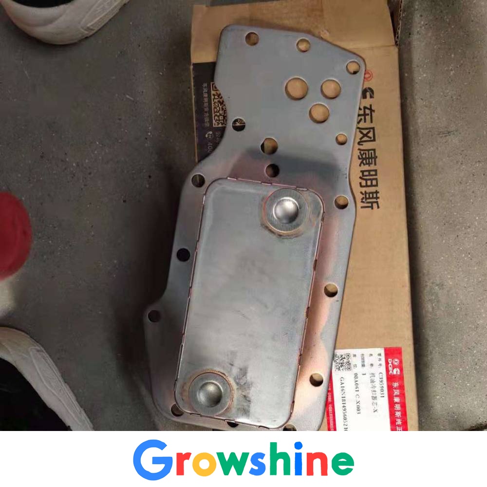 Sany Heavy Industry YZ14E Road Roller Oil Cooler Baishan Cummins 6B5.9 Machine Cooler Accessories