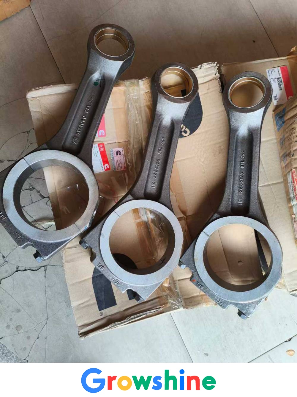 Growshine Meikang QSK60 Engine Connecting Rod 3644676 for Terex Equipment