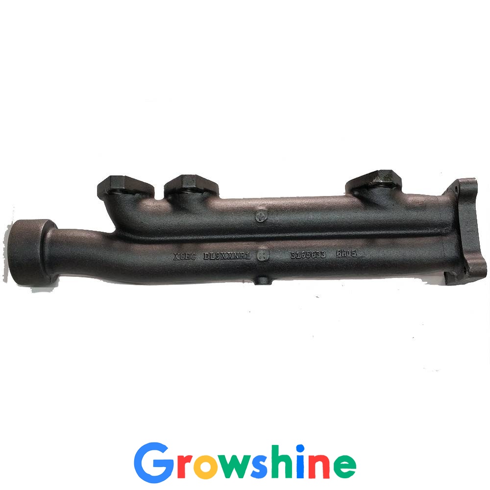 Komatsu 360-8 exhaust pipe Komatsu 6D114-3 engine exhaust manifold