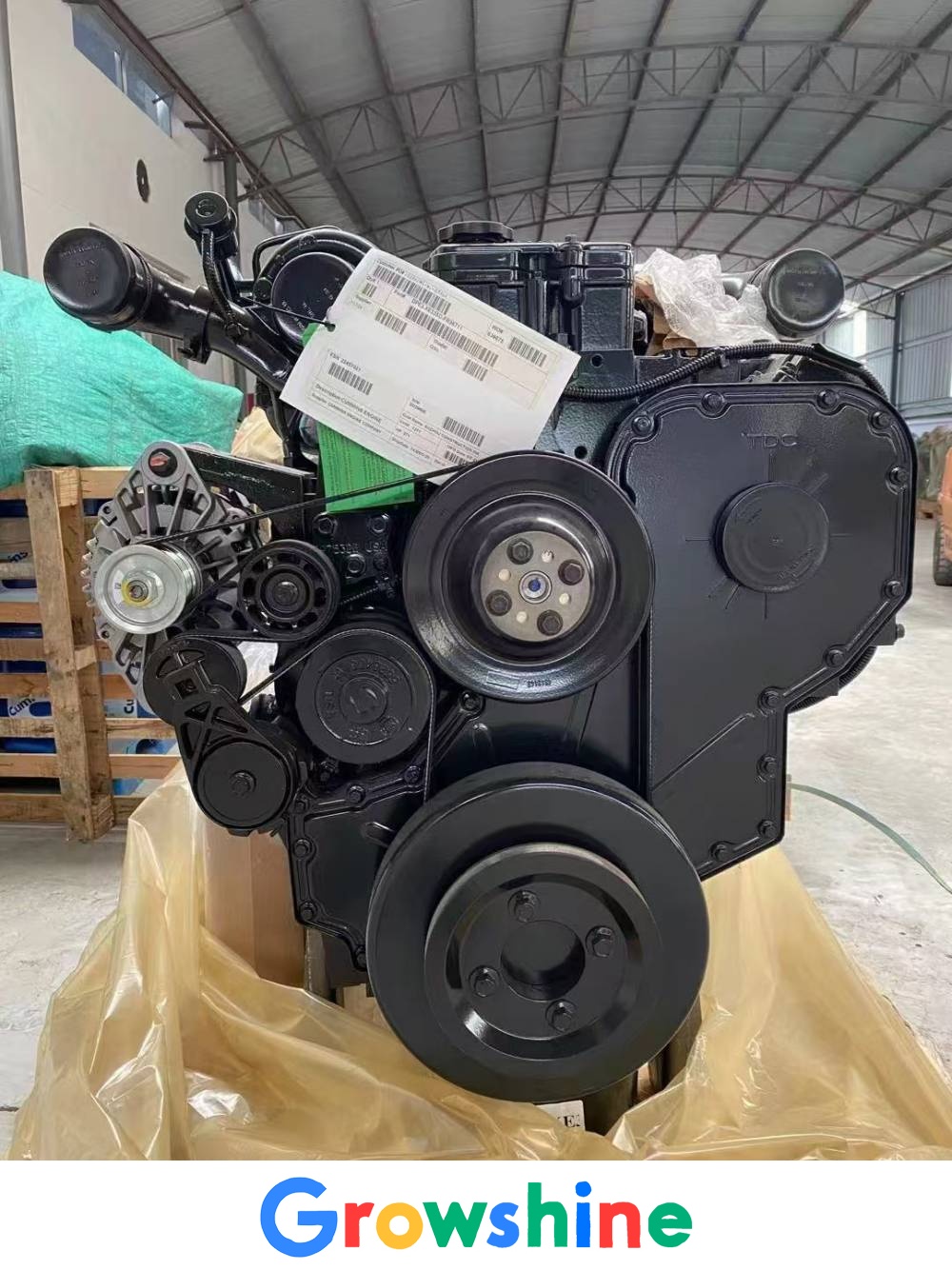 Growshine Cummins QSL8.9 Engine Assembly for Hyundai R380 Excavator Engine - Genuine Quality Replacement Parts