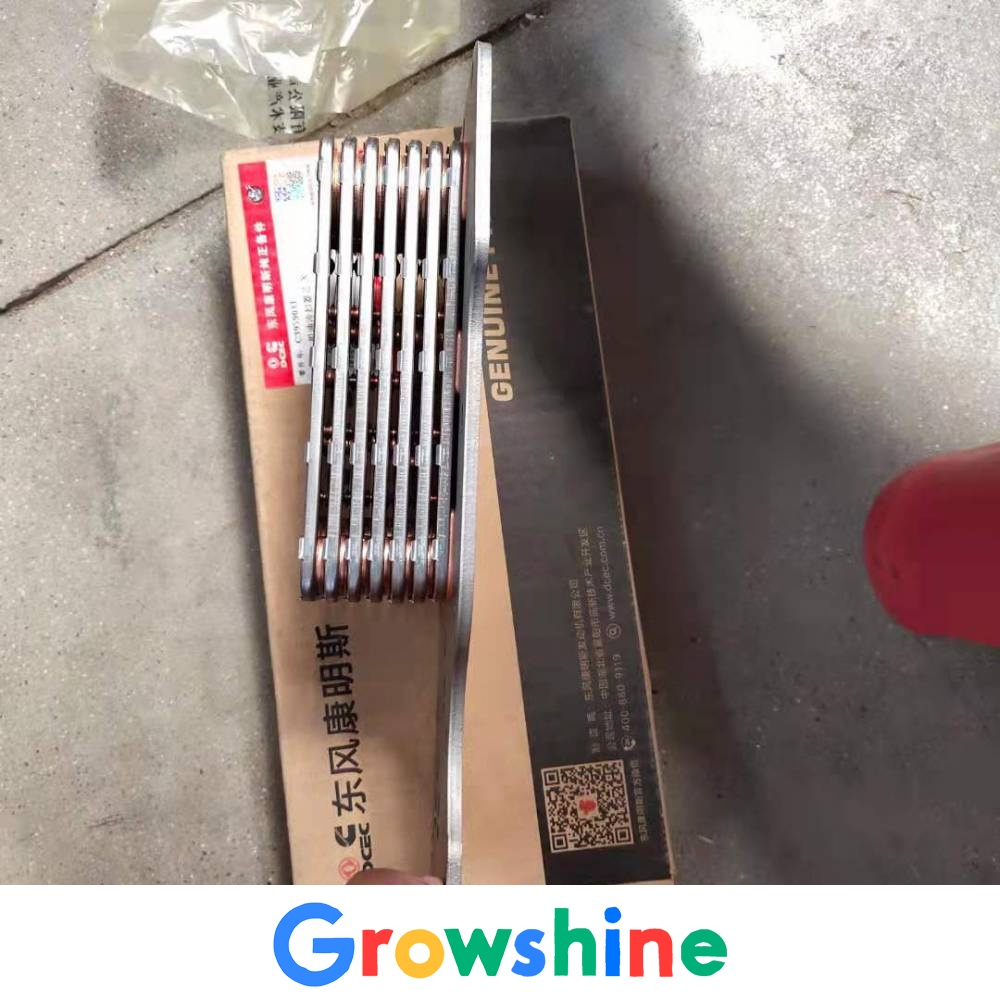 Cummins oil cooler core Cummins original machine cooler core