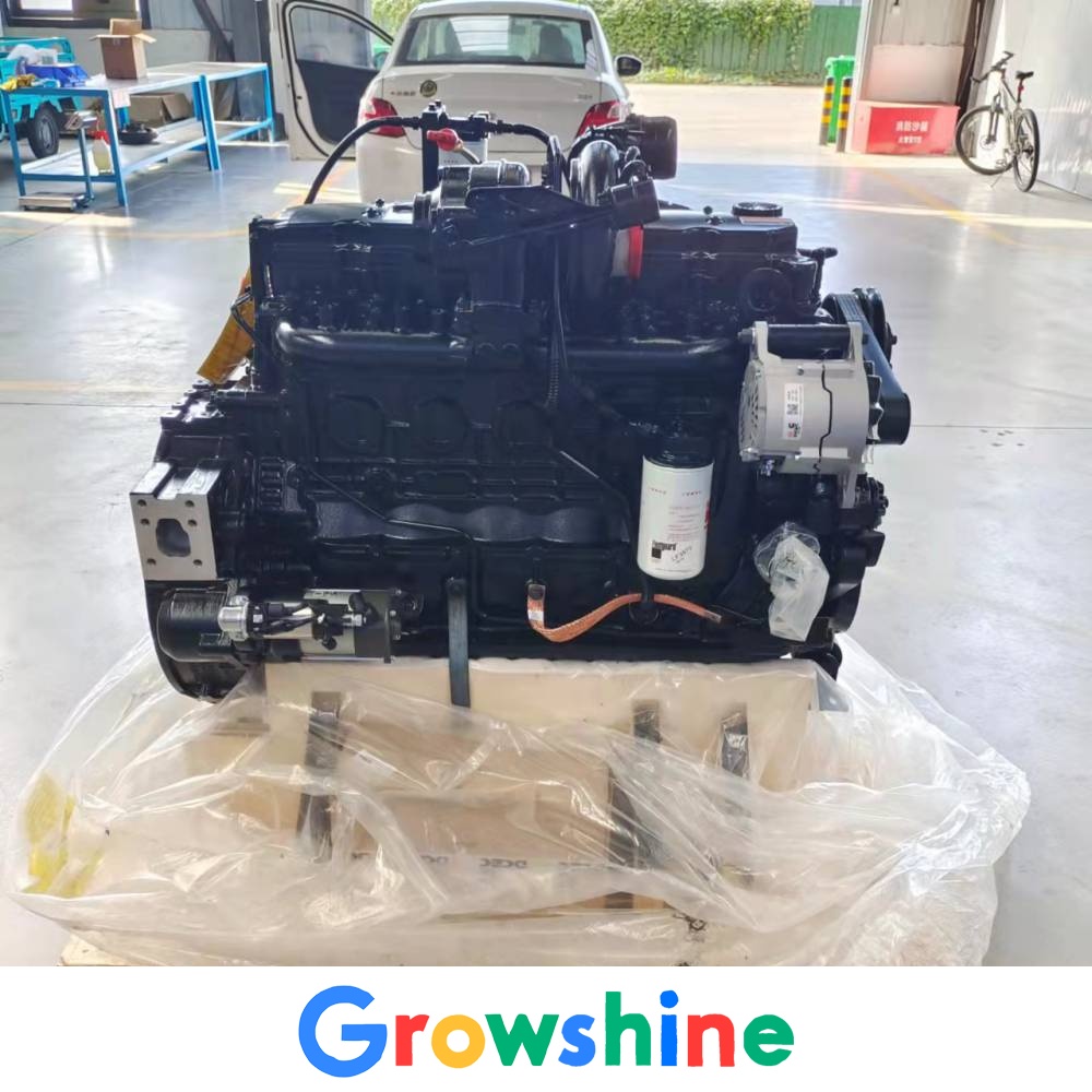 Shanhe Intelligent SWE230ELR Excavator Engine Complete Equipment Accessories Cummins QSB7 Engine