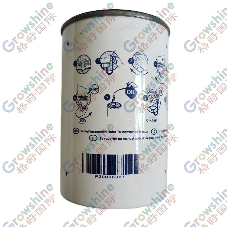 Growshine Oil-Water Separator for KALMAR DRT450 Reach Stacker - Premium Replacement Part Numbers 20998367 924523.0538 9245230538 60001119 J018289 20514654 69077146