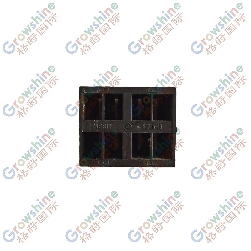 Growshine International High-Quality 922204.0046 9222040046 Six-way Fuse Box Base 5-6 E-F for KALMAR DCE 80-100/45E Container Reach Stacker Parts and Accessories