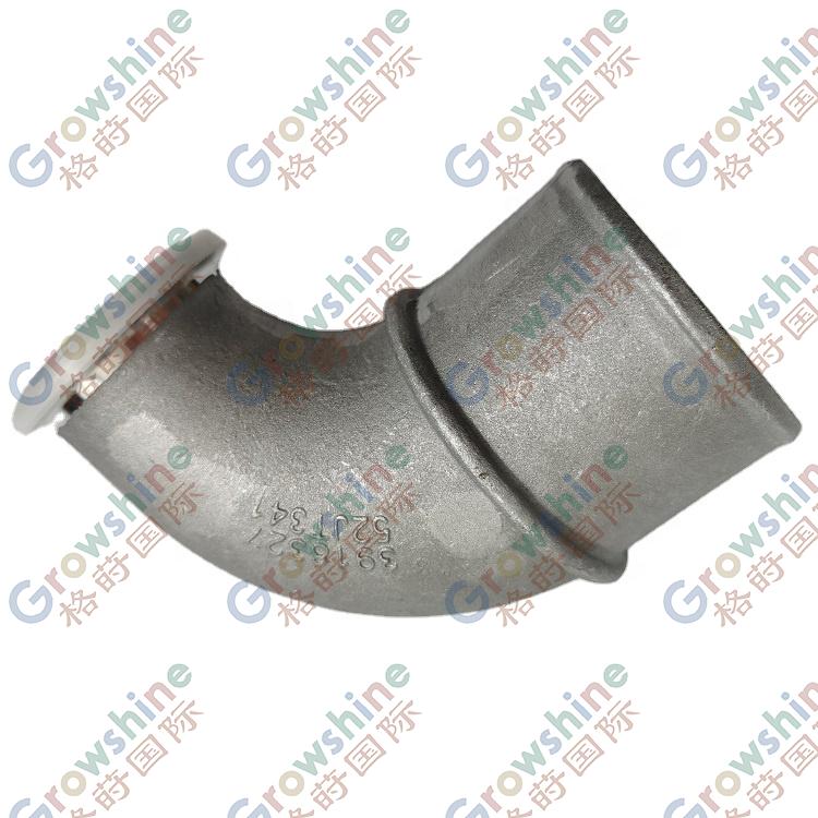 Growshine KALMAR DCT 80-90 Cummins QSB6.7 Supercharger Intake Pipe 3918327 923976.3873 Pipe Fitting Parts