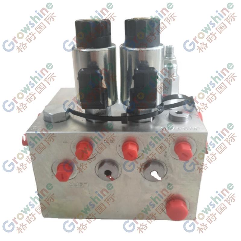 Growshine International: Genuine KALMAR Hydraulic Valve Block JMS-1740 (JMS1740) Part No. A55899.0100 (A558990100) for KALMAR Forklift Front Crane DRF450-60S5