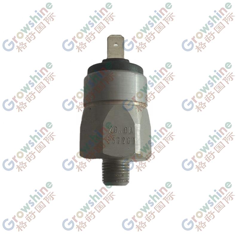 Growshine Pressure Switch 920596.0026 9205960026 and 661201 for KALMAR Reach Stacker DRF DRG DRF450 DRG450 Parts and Accessories