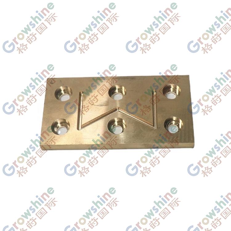 Growshine A820101050830 SANY Copper Slider SDJ90.2.3-1 Container Reach Stacker Crane Spare Parts