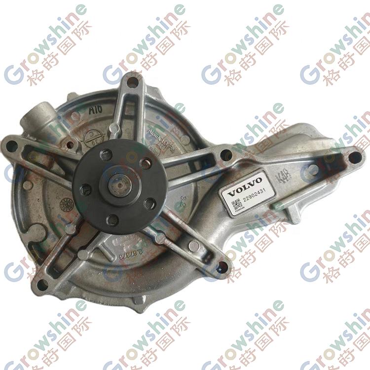 Growshine International Volvo TAD1340VE Water Pump 22902431/60199246/924287U056/3801418 for SANY Heavy Industry Cooling System Parts - Applied to SANY Equipment like SY365H Excavator