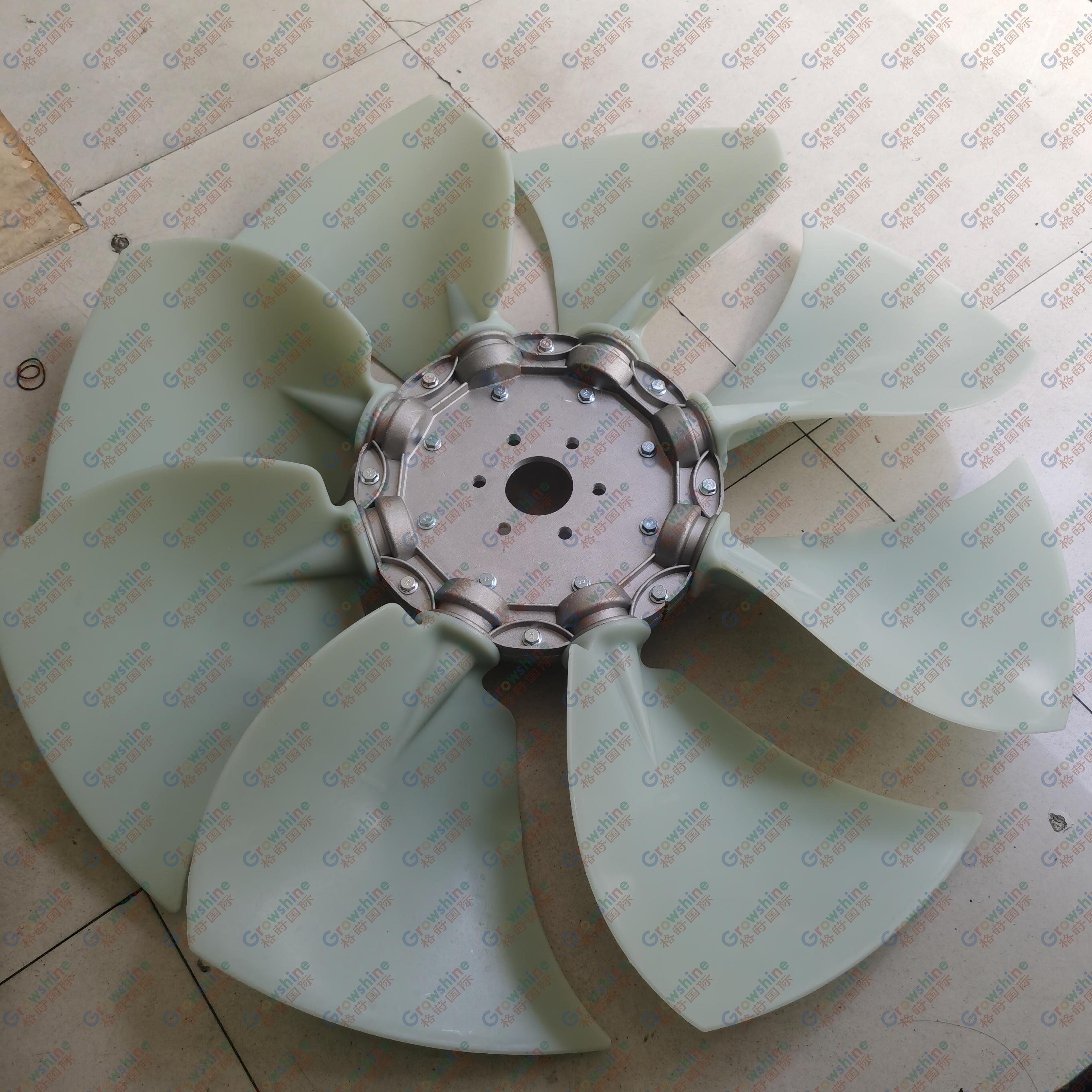 Growshine VOLVO TAD1340VE Engine Fan Blade Part No. 762/8-8/40/PPG/2ZL/51/6 10/BC89/B (762/88/40/PPG/2ZL/51/6 10/BC89/B) SANY Application Part No. B229900003113