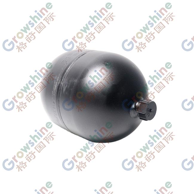 Growshine High Quality Durable SB0250-2.8E1/112UA9 Black Hydraulic Bladder Accumulator for Caterpillar Komatsu Volvo Equipment