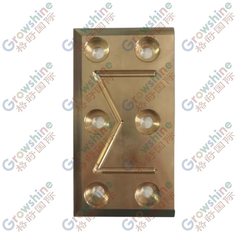 Growshine Premium Brass Slider SDJ90.2.3-1 SDJ90231 A820101050830 60120814 758649 for SANY SYT160 SYT200 SYT300 SYT400 Front Crane Forklift Accessories 160 85 12