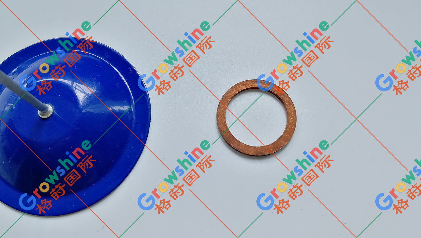 五十铃发动机6HK1高压油管铜垫