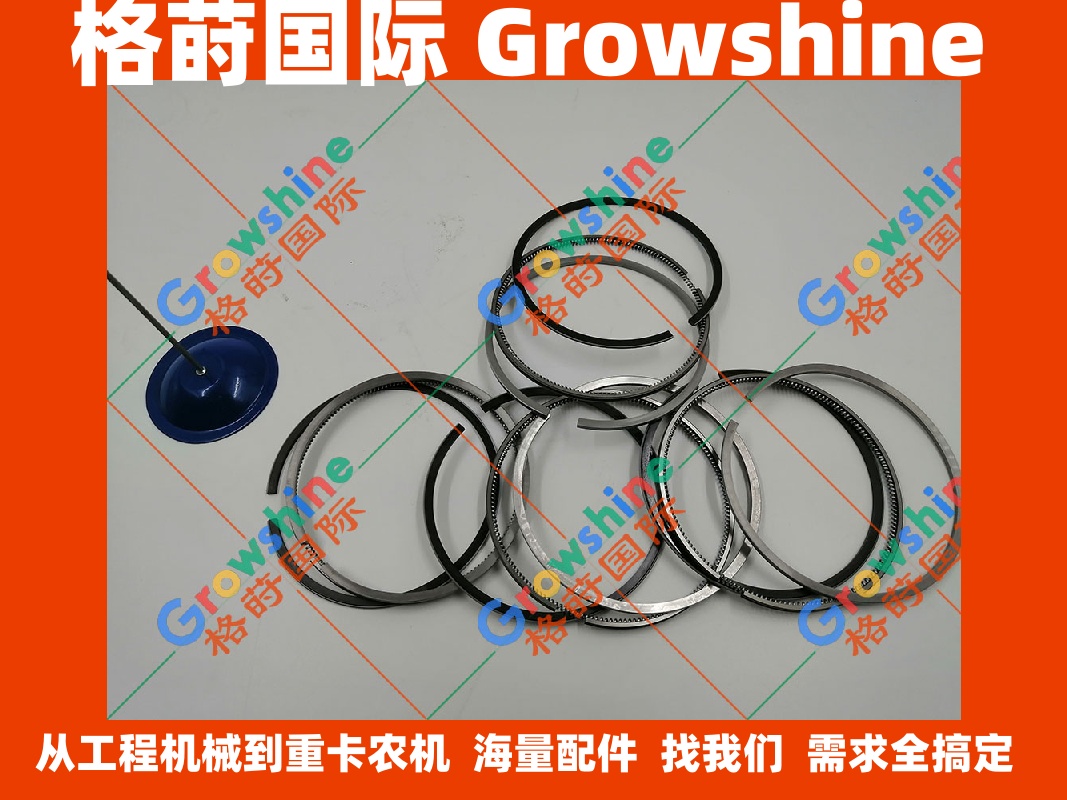 五十铃发动机零件4HK1活塞环8-98017166-0，8980171660