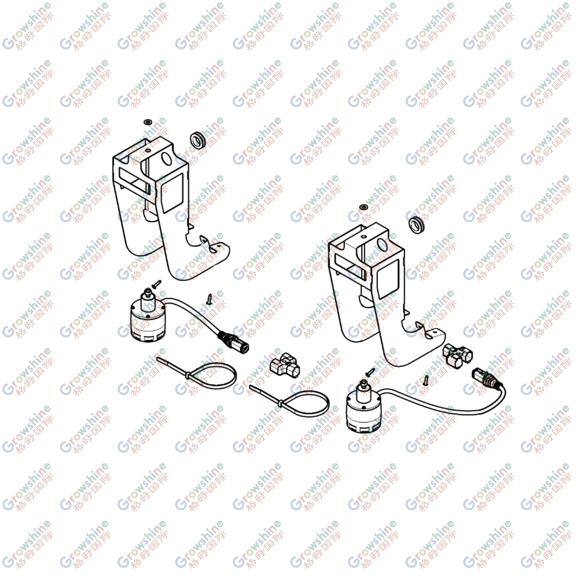BWZ10018: Sprayer Boom Sensors Control Kit