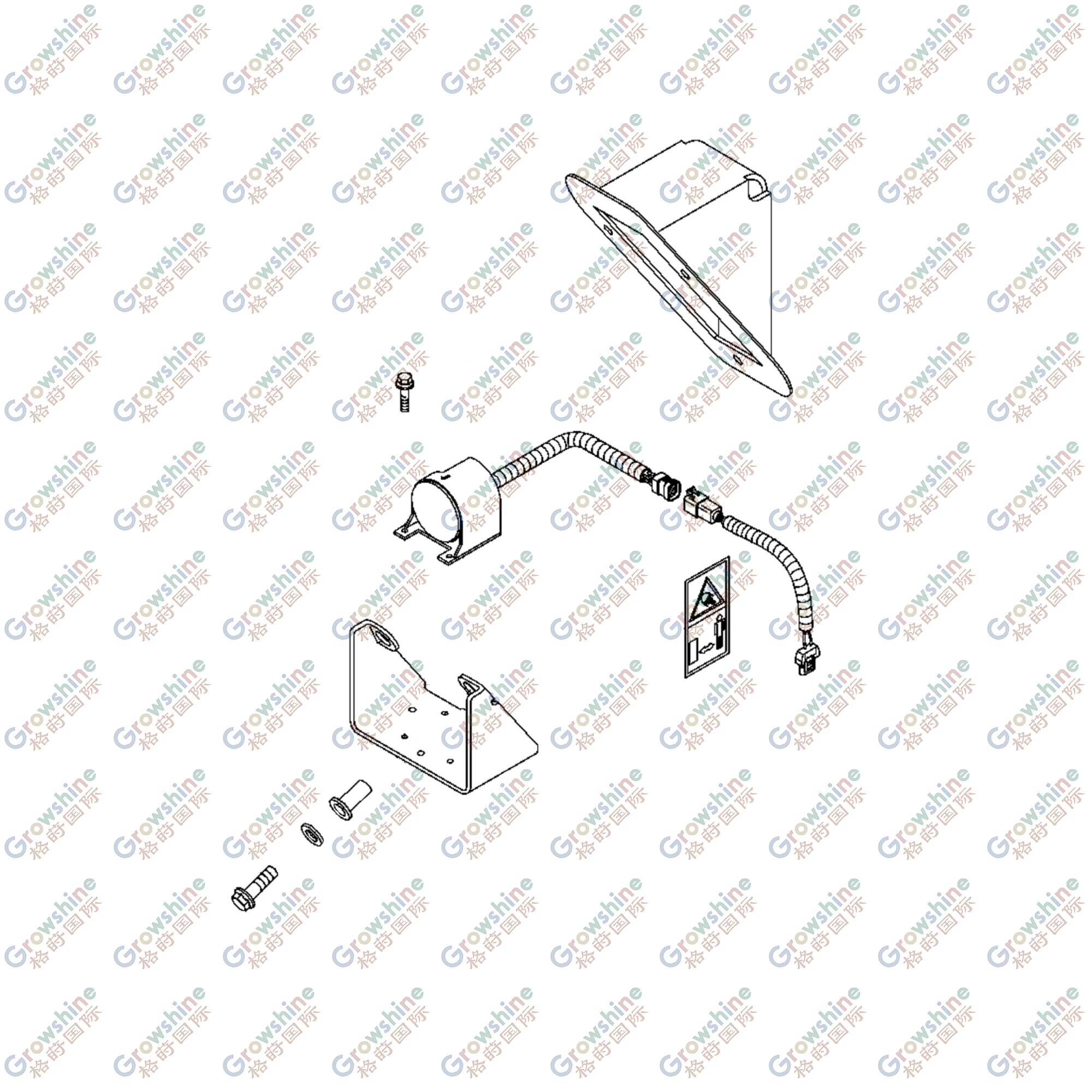 RE237258: Radar Sensor Installation Kit