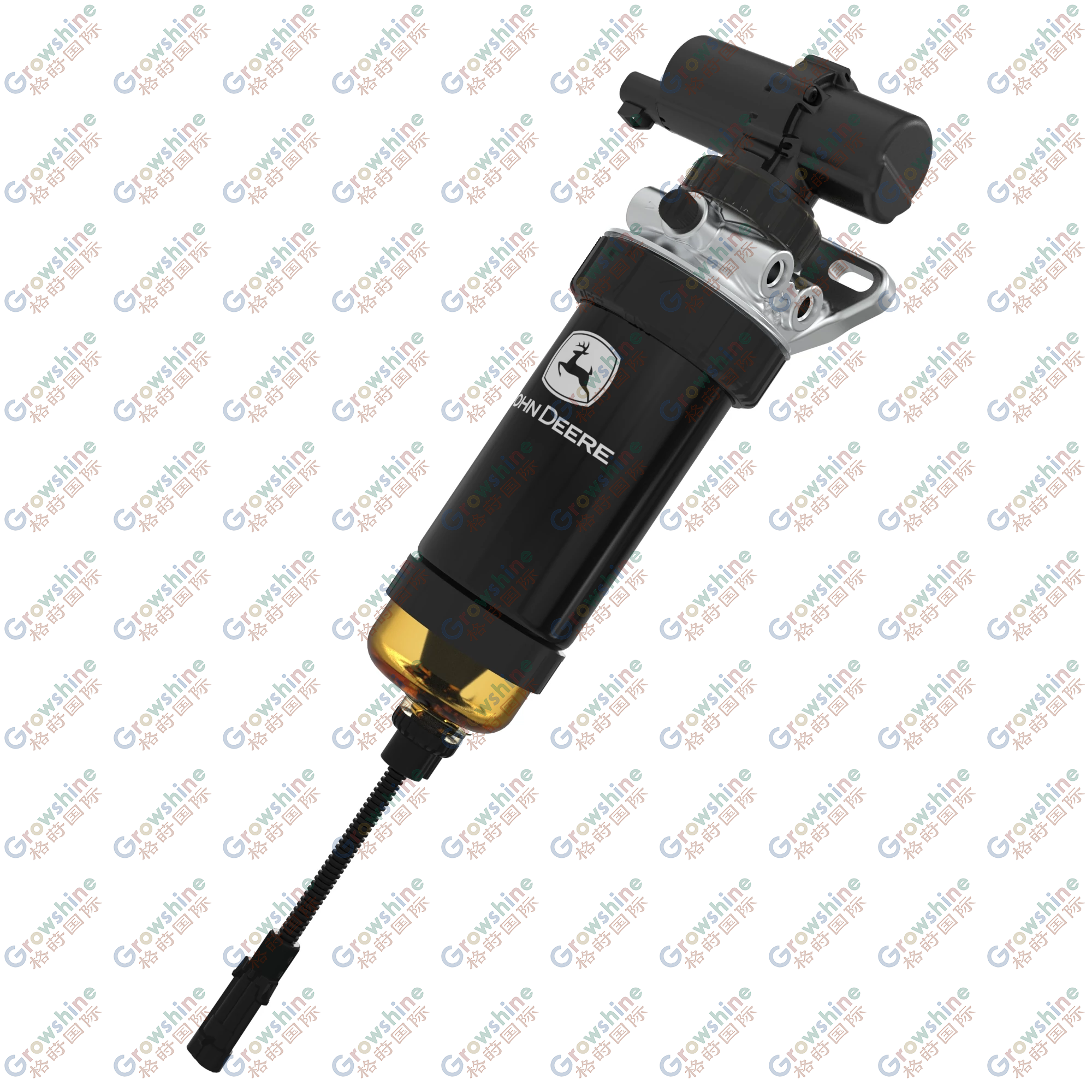 RE569928: Primary Fuel Filter Assembly with Water In Fuel Sensor
