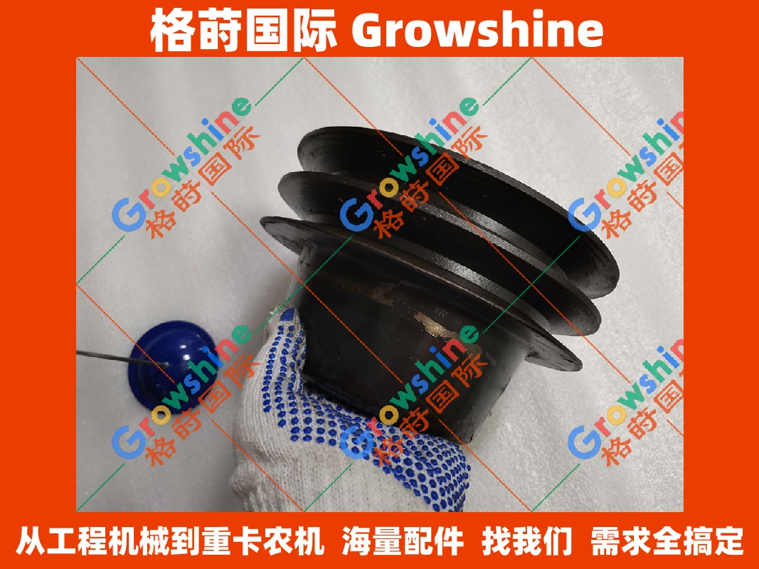 小松PC400LC-7，PC450-7LC，6D125水泵皮带轮6156-61-3610