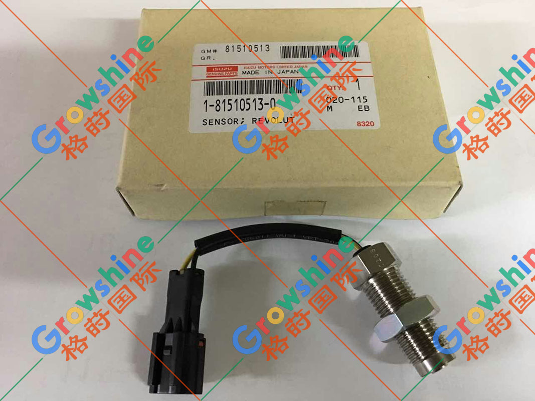 五十铃继电器4HK1，6RB1转速传感器1-81510513-0，1815105130