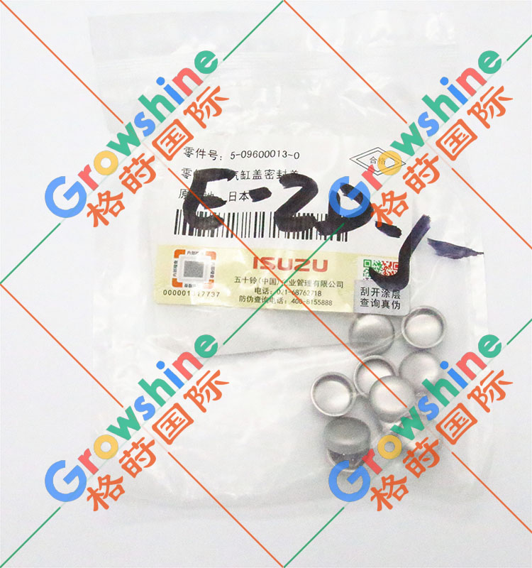 五十铃6BD1，6BB1，6BG1发动机堵头5-09600013-0，5096000130