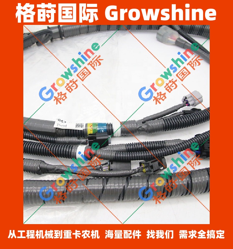 五十铃发动机零件4HK1发动机线束8973628437，8-97362843-7