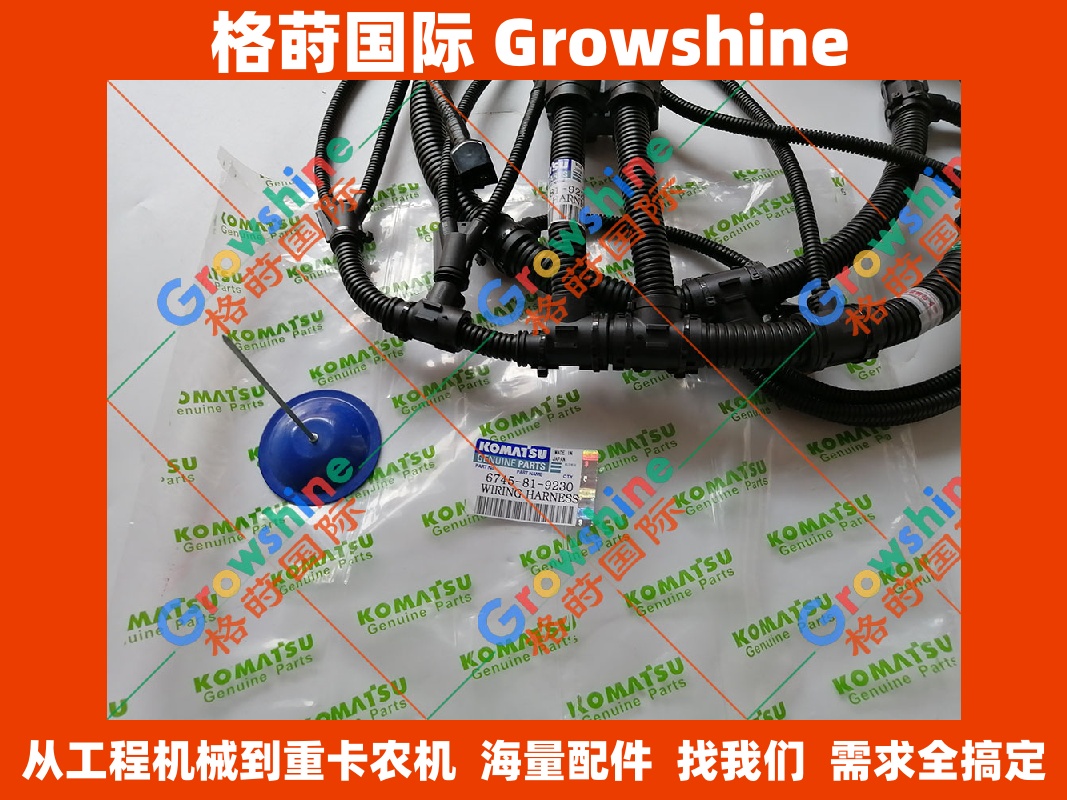 小松挖掘机PC300-8挖掘6D114发动机线束6745-81-9230