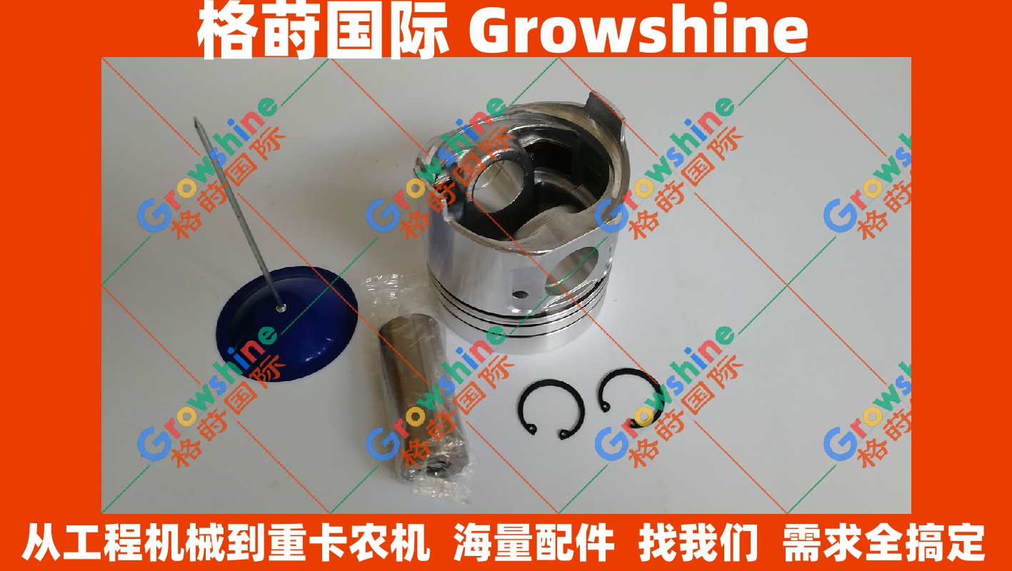 Growshine洋马发动机4TNE98活塞组件129903-22120 适用于Yanmar 4TNE98 活塞组件 零件号129903-22120