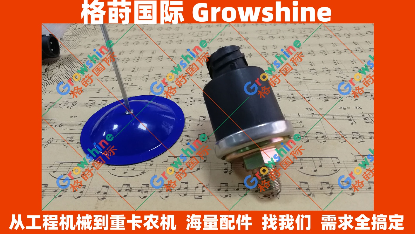 Growshine高品质装载机压力传感器 2.00.05.007, 20005007 - 助力您的工程机械高效运转