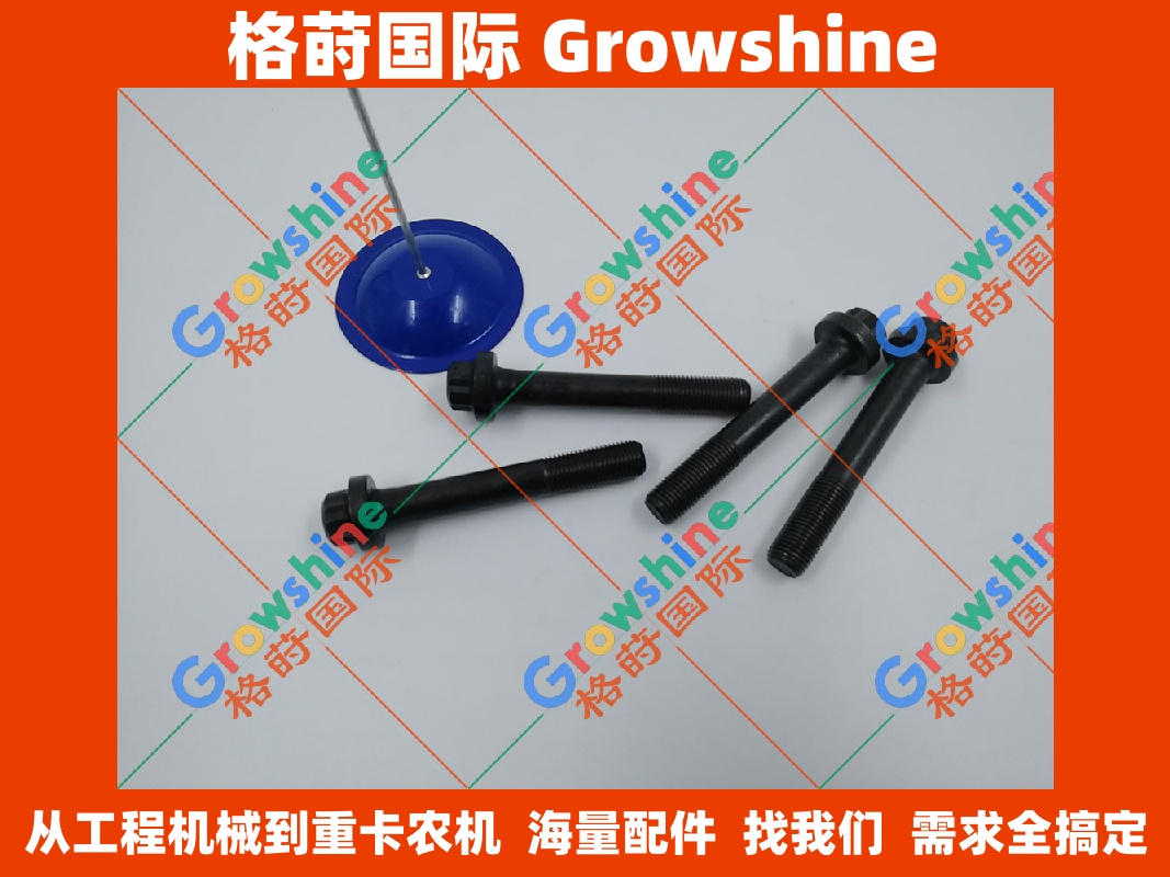 Growshine格莳国际：原装进口康明斯Cummins ISM11 M11连杆螺丝零件号3027108
