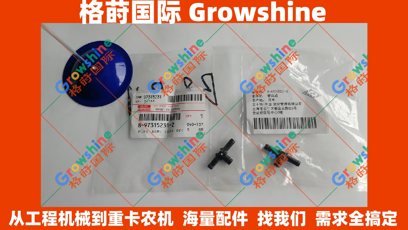 Growshine 国际优质供应：住友SH130-5 挖掘机 4JJ1 发动机配件