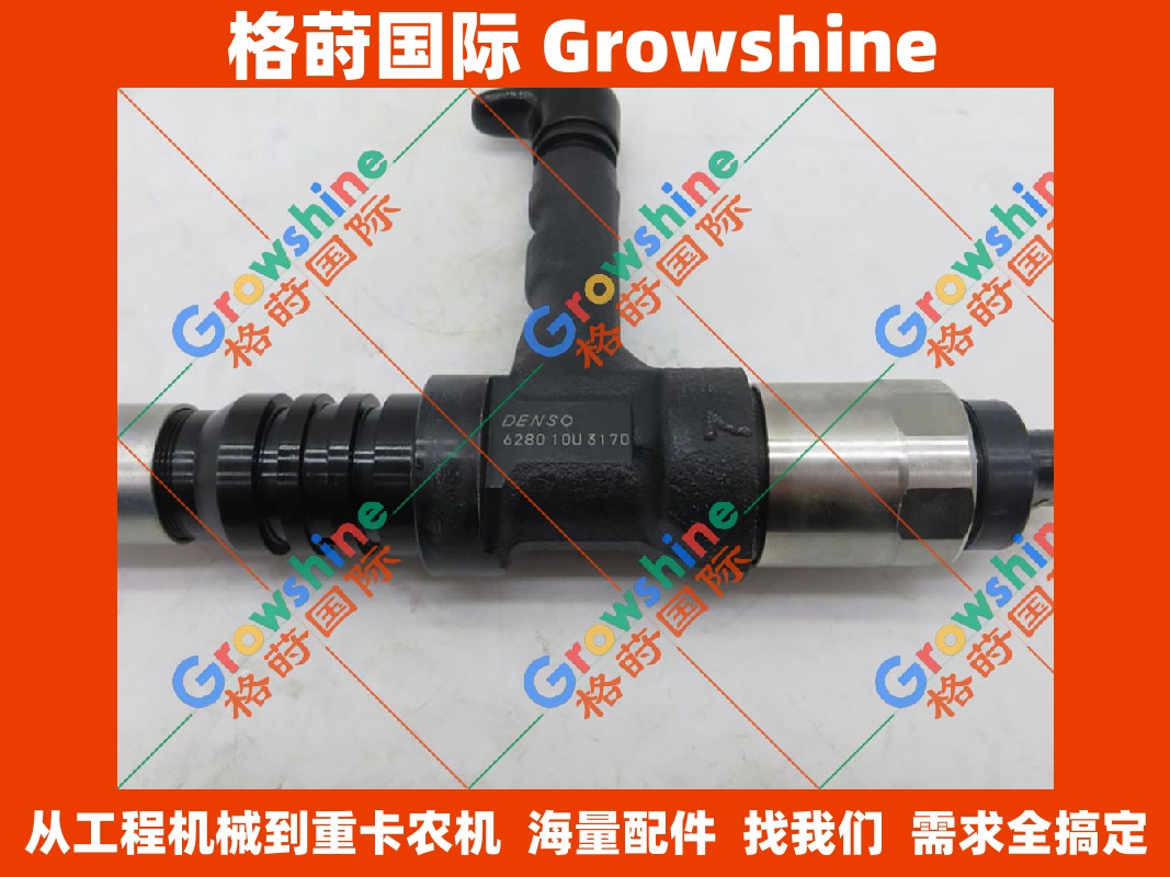 原装进口Komatsu小松装载机WA800-3E0, WA900-3E0及推土机D475A-5E0专用SAA12V140喷油器6219-11-3100