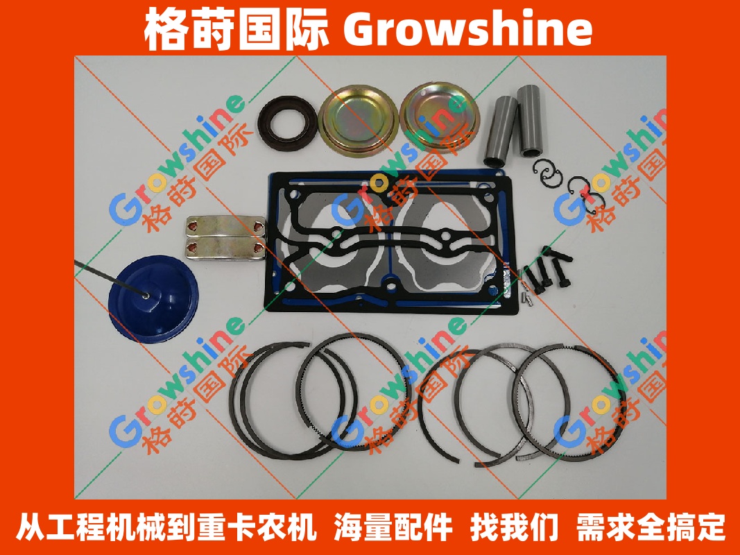 Growshine 中国重汽 HOWO 双缸空压机修理包 零件号 VG1560130080 适用于重卡工程机械配件