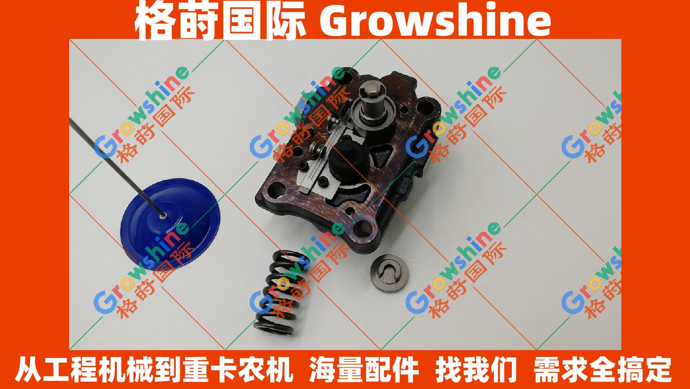 Growshine 格莳国际 原装进口            洋马 (Yanmar)            4D106 发动机大修件            4TNV106 柴油泵泵头            零件号 129907-51741 / 12990751741