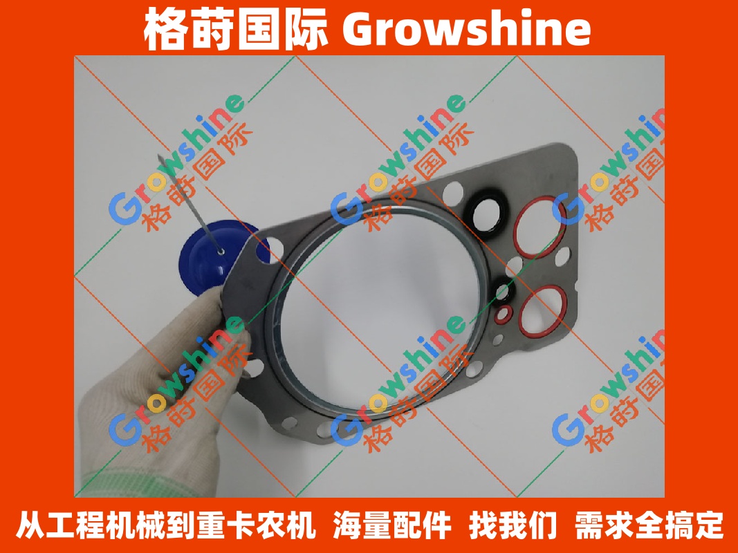 Growshine格莳国际 供应原装进口 三菱 Mitsubishi MG530 平地机 Grader 6D24 发动机配件 气缸垫 Cylinder Gasket 零件号 ME051714 ME051714