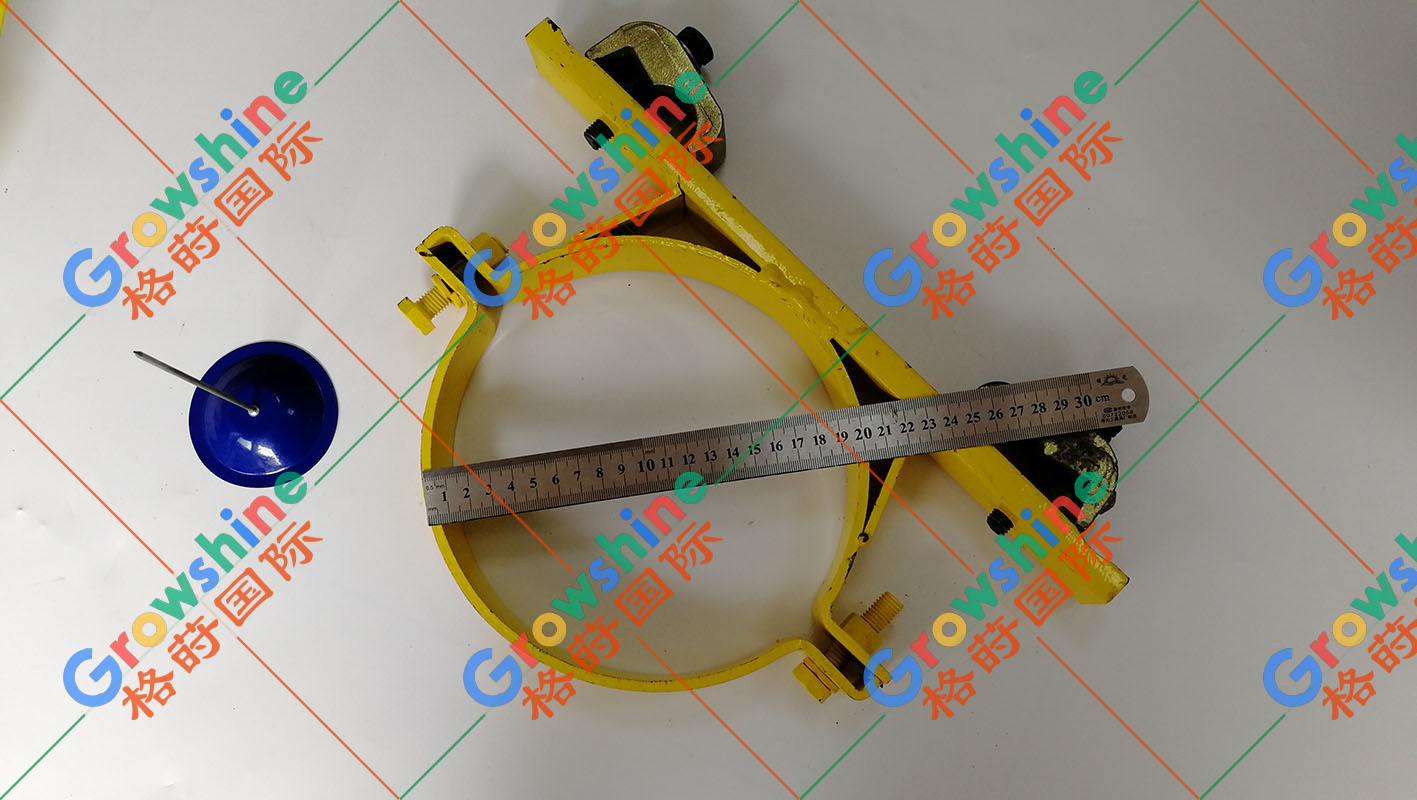 Growshine 格莳国际 - 住友挖掘机配件 - SH350A5 350-5 中臂油缸卡箍 20CM