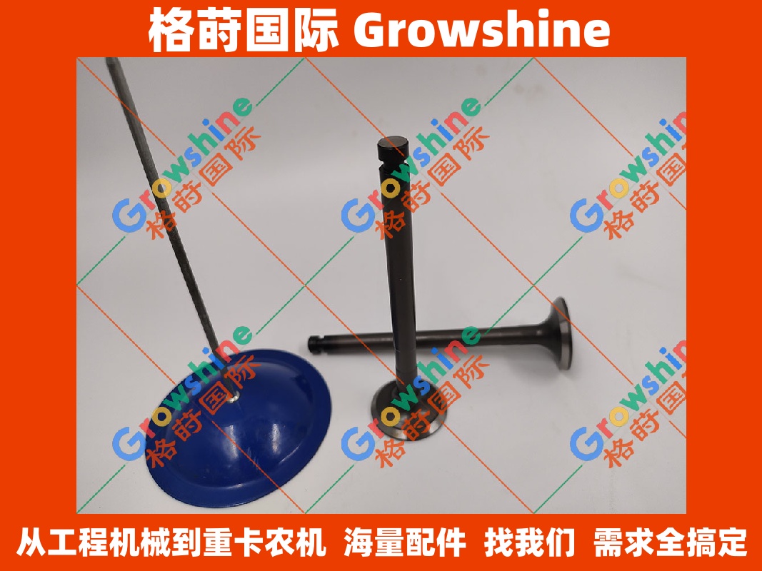 Growshine 格莳国际: 洋马YANMAR 4D88E 发动机排气门 - 零件号 129100-11112 (12910011112)