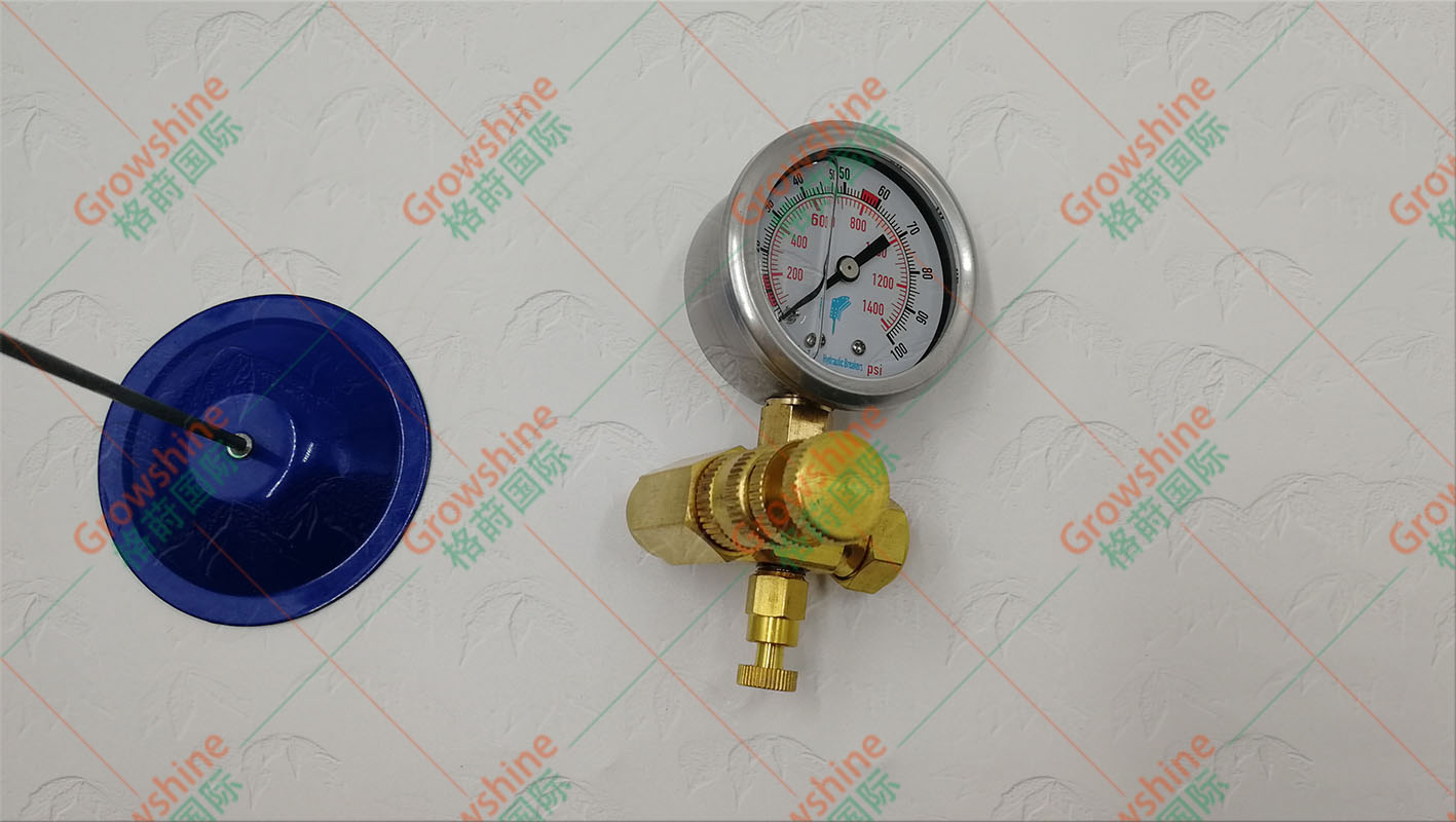 Growshine 格莳国际 高质量 挖掘机 配件 破碎锤 炮头 通用 压力表            型号 BP-G001, BPG001 适用于 通用型挖掘机