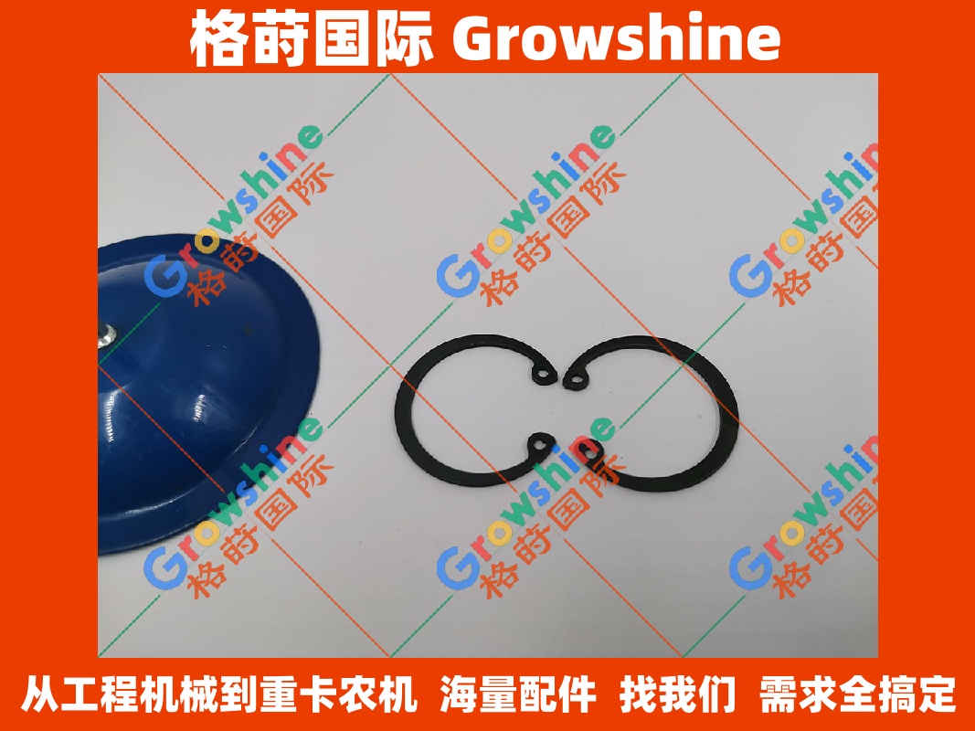 Growshine 洋马发动机配件4D98E活塞销卡簧 22252-000300 22252000300 - 工程机械农机应用