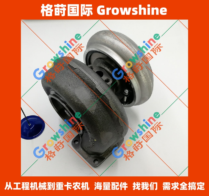 Growshine格莳国际 原装进口加藤KATO HD1250-7挖掘机 6D24T增压器 涡轮增压器 零件号ME158162 49188-01651 4918801651